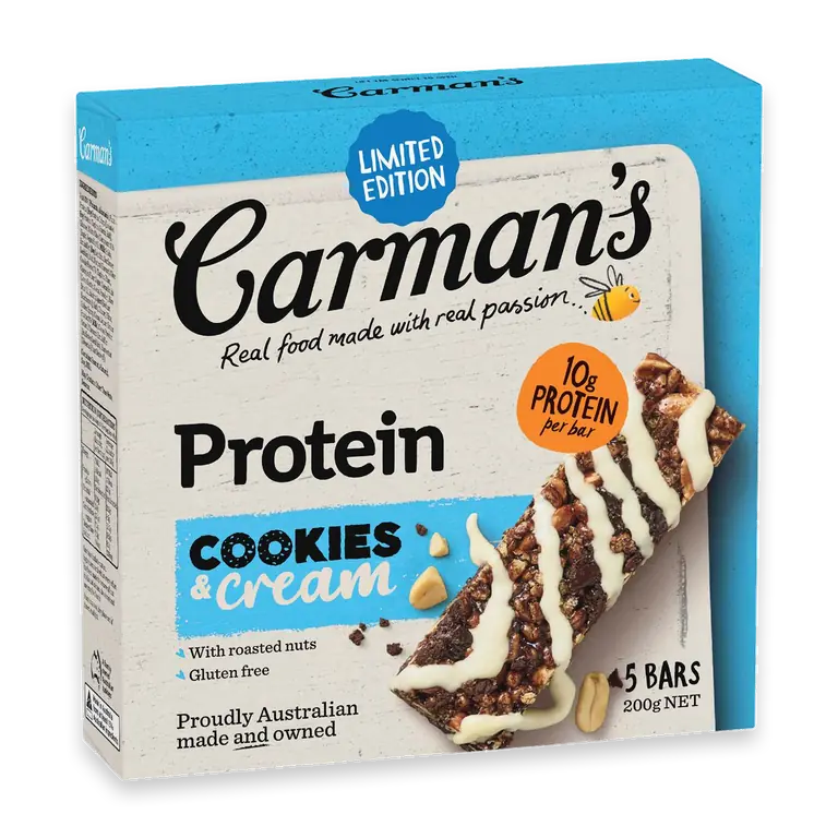 Protein Bars Cookies & Cream Limited Edition