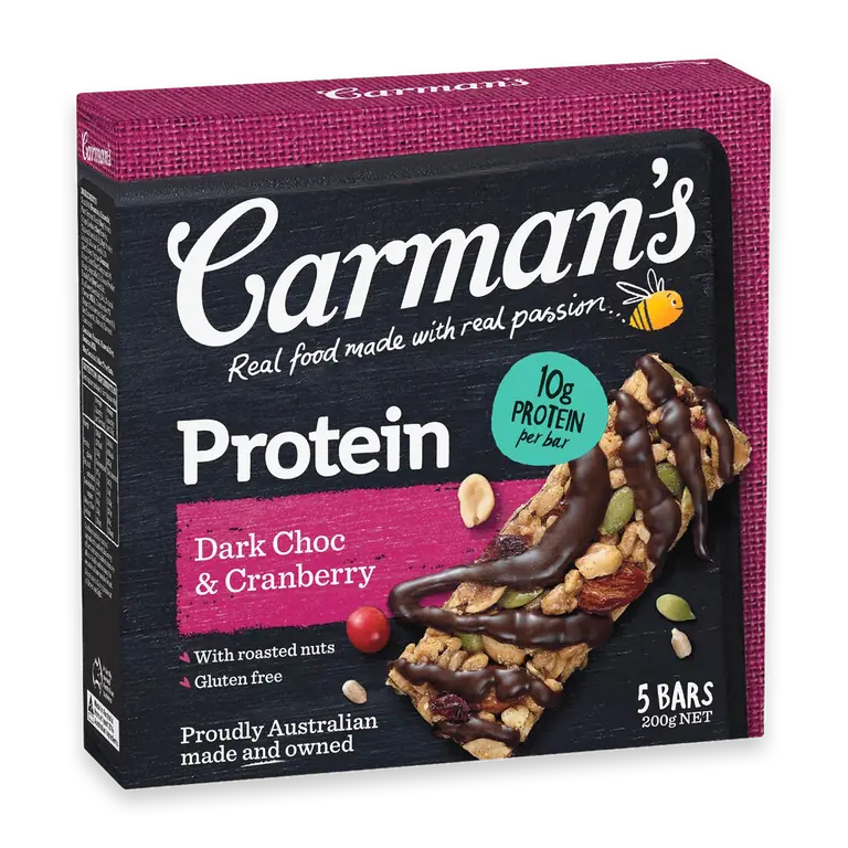 Protein Bars Dark Choc & Cranberry