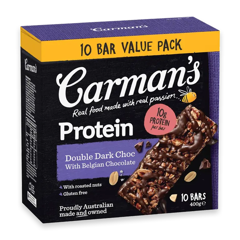 Protein Bars Double Dark Choc with Belgian Chocolate