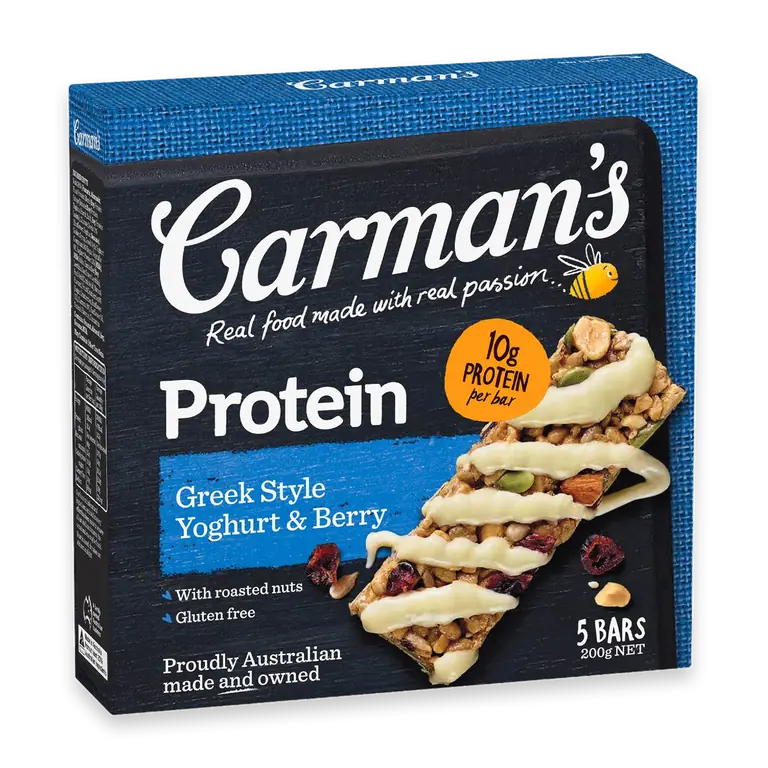 Protein Bars Greek Style Yoghurt & Berry