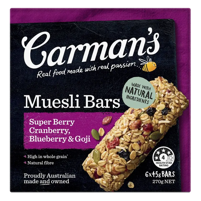 Super Berry Muesli Bars