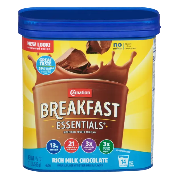 Breakfast Essentials Milk Chocolate Nutritional Drink Mix