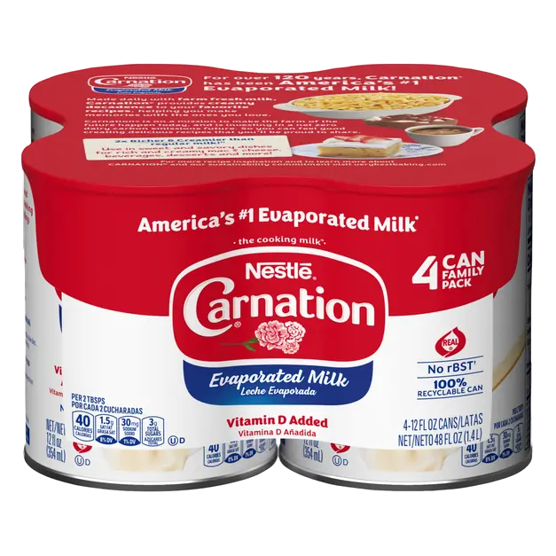 Evaporated Milk - 4 ct