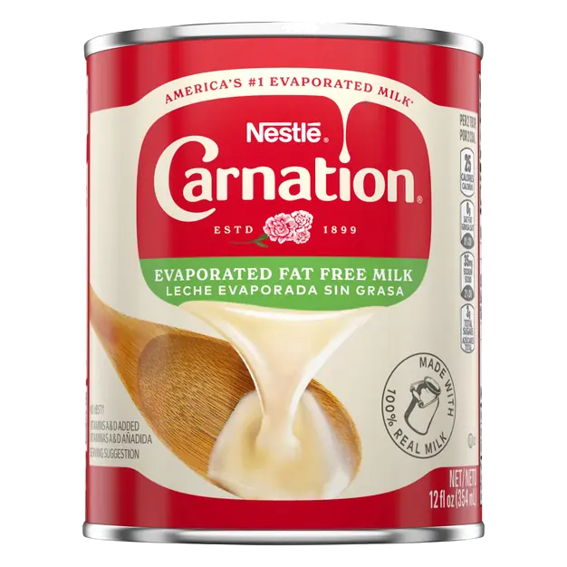 Fat Free Vitamins A & D Added Evaporated Milk