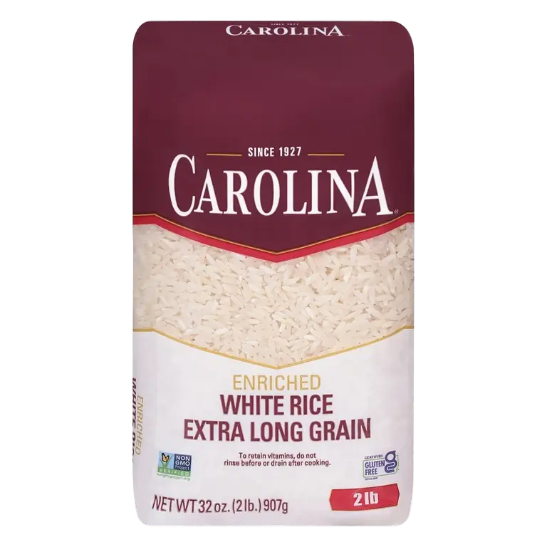 Carolina Enriched Extra Long Grain Rice, 2lbs