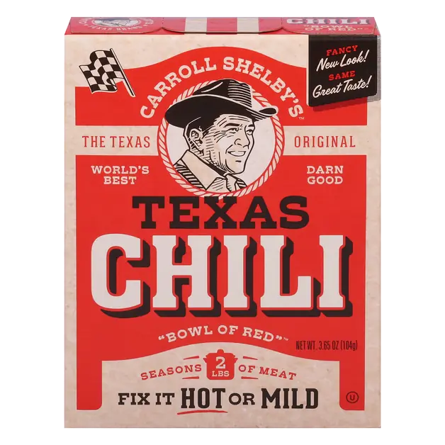 Gluten Free Texas Chili Kit Mix (Fix It Hot or Mild)