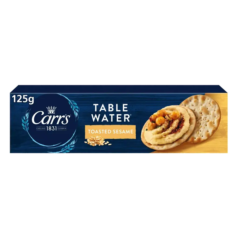 Table Water Toasted Sesame 125g