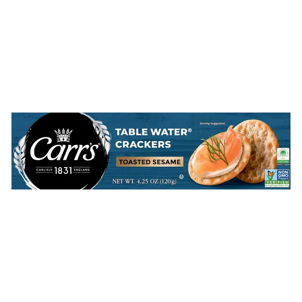 Toasted Sesame Table Water Crackers