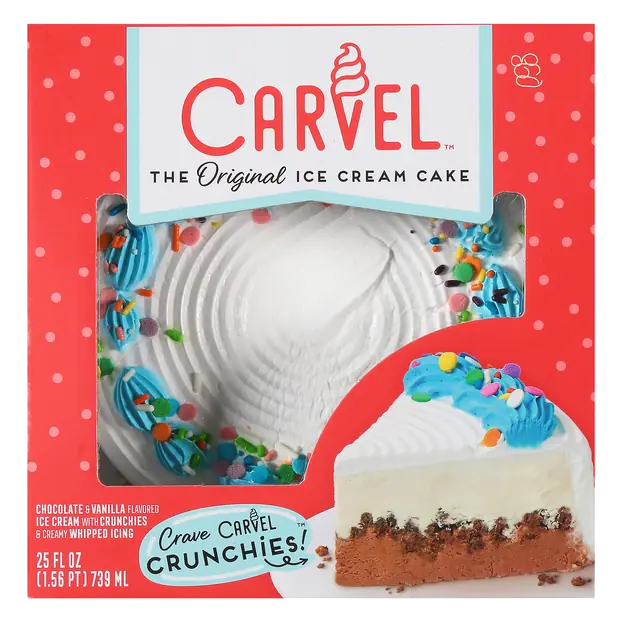 Lil' Love Chocolate & Vanilla Ice Cream Cake with Crunchies Frozen