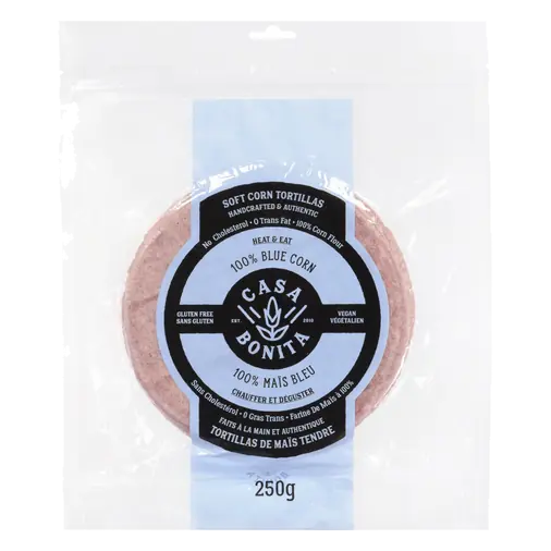Tortillas Blue Corn 8-inch 250 g