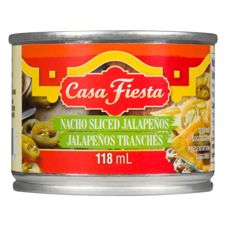 Hot Sliced Jalapeños 118 ml