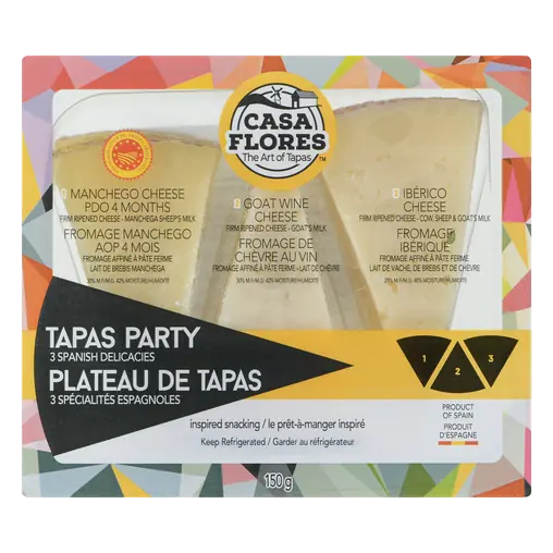 Tapas Party Trio Pack Cheese 150 g
