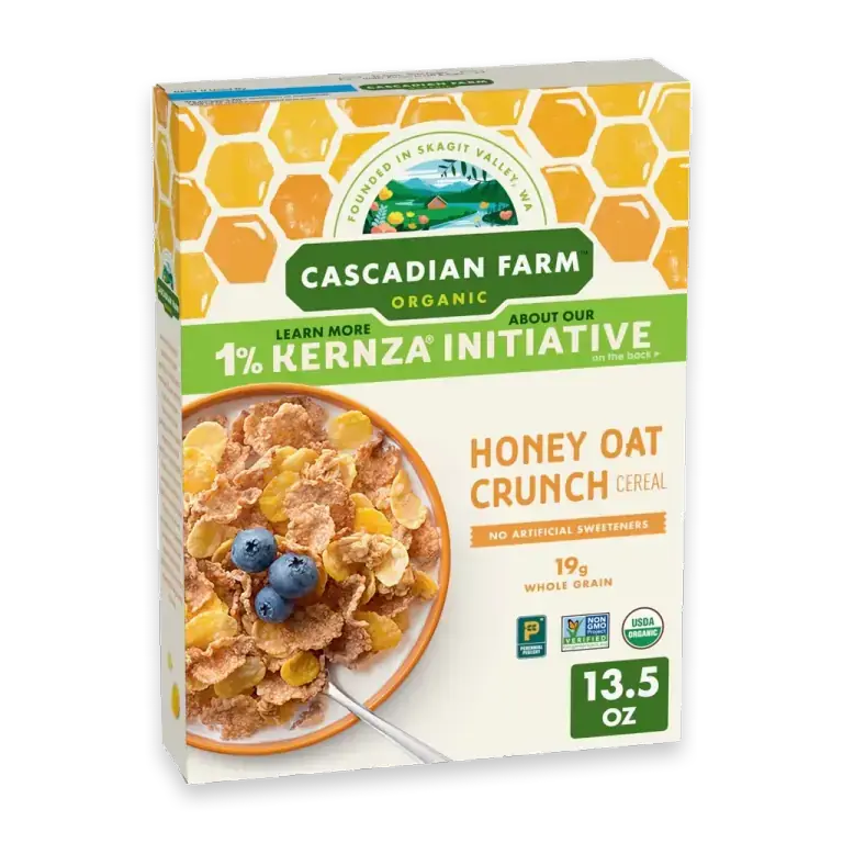 Cascadian Farm Honey Oat Crunch Organic Cereal
