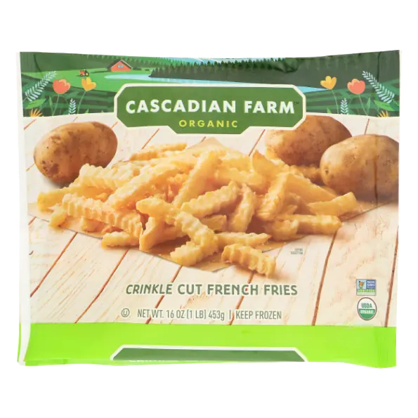 Organic Crinkle Cut French Fries