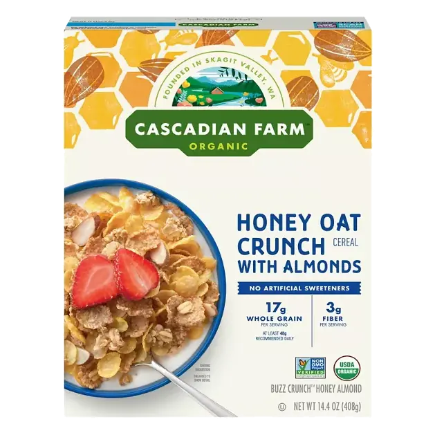Organic Honey Oat Crunch with Almonds Cereal