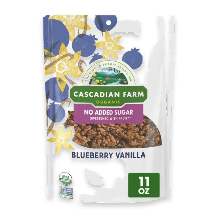 No Added Sugar Blueberry Vanilla Granola