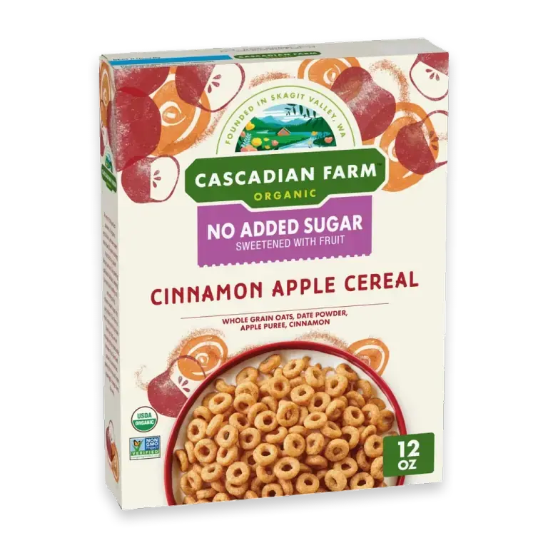 No Added Sugar Cinnamon Apple Cereal