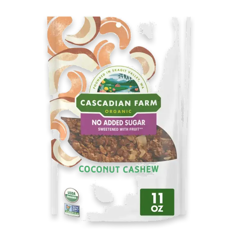 No Added Sugar Coconut Cashew Granola