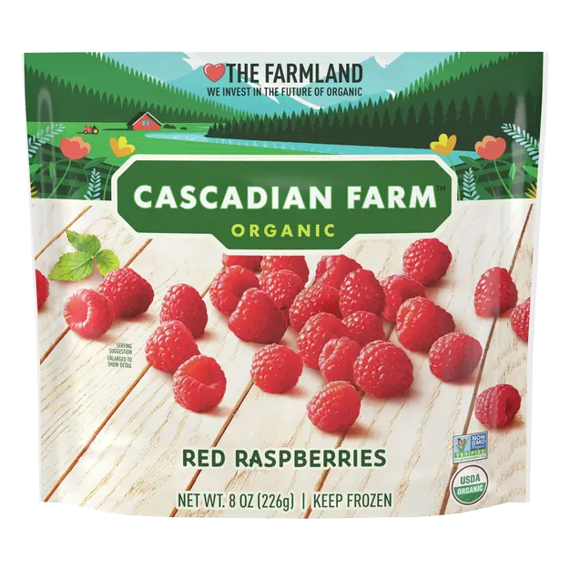 Red Raspberries Frozen