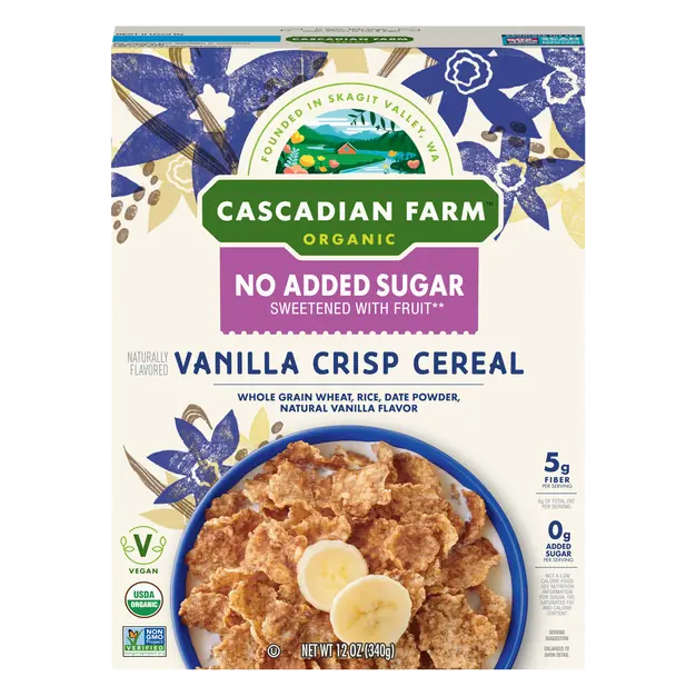 Vanilla Crisp Whole Grain Cereal