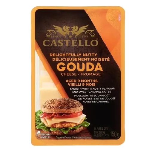 Aged Cheese Slices Gouda 150 g