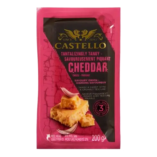 Cheddar Cheese Savoury Onion 200 g