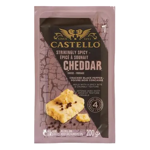Cheese Cheddar Black Pepper200 g