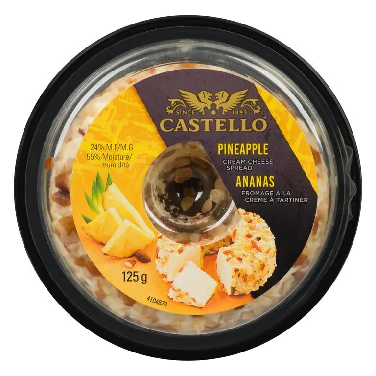 Cream Cheese Spread Ring Pineapple 125 g