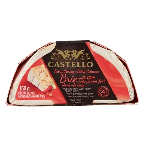 Extra Creamy Brie Cheese With Chili 150 g
