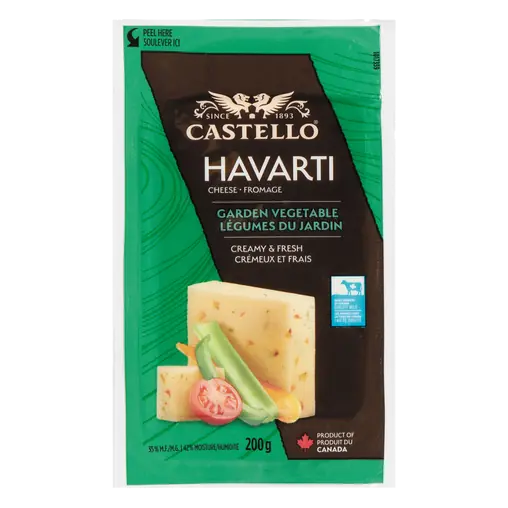Havarti Cheese Garden Vegetable 200g