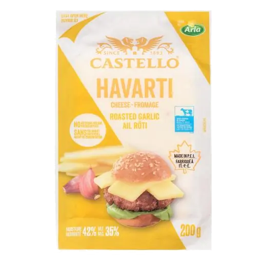 Havarti Cheese Roasted Garlic 200 g