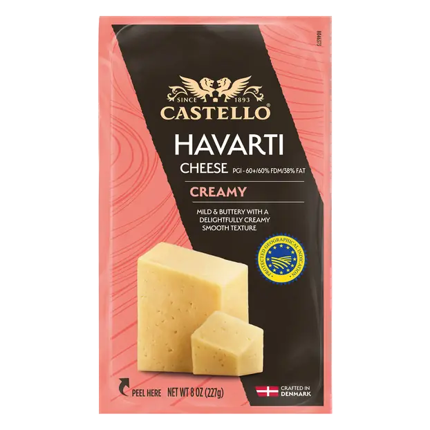 Imported Creamy Havarti Cheese Block