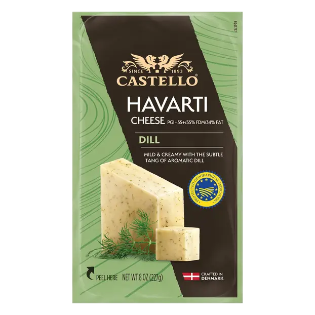 Imported Dill Havarti Cheese Block