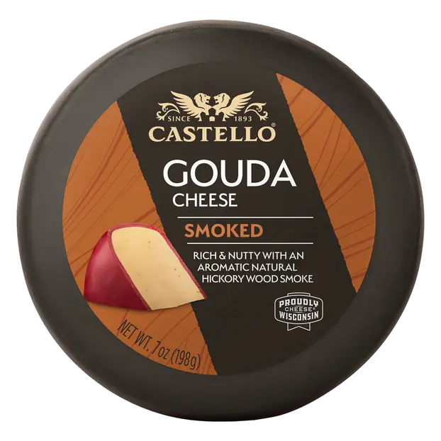 Mild Smoked Gouda Cheese Wheel
