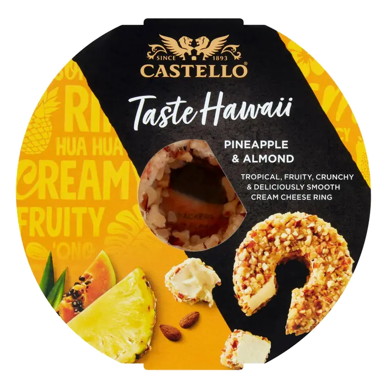 Pineapple & Almond Cream Cheese Ring 125g