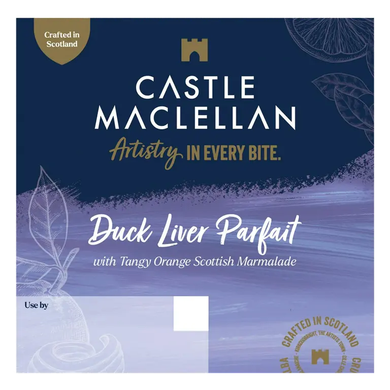Duck Liver Parfait with Tangy Orange Scottish Marmalade 100g
