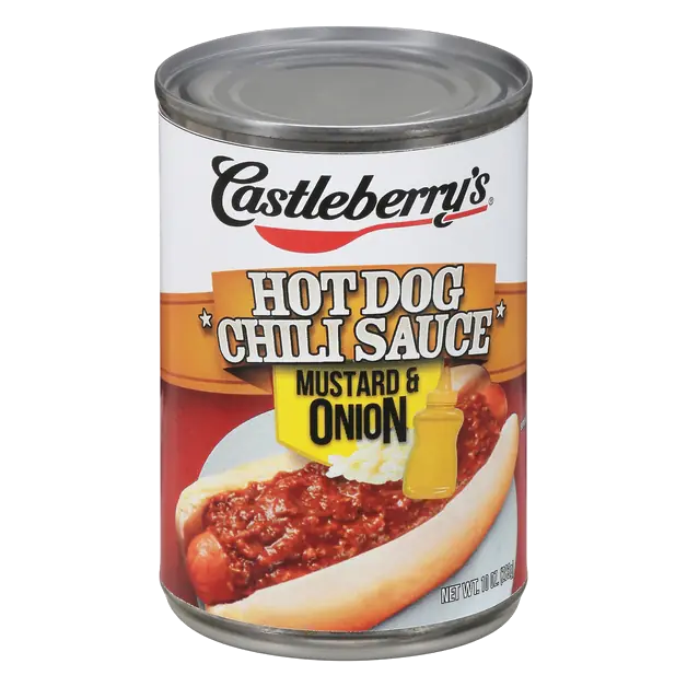 Mustard & Onion Hot Dog Chili Sauce
