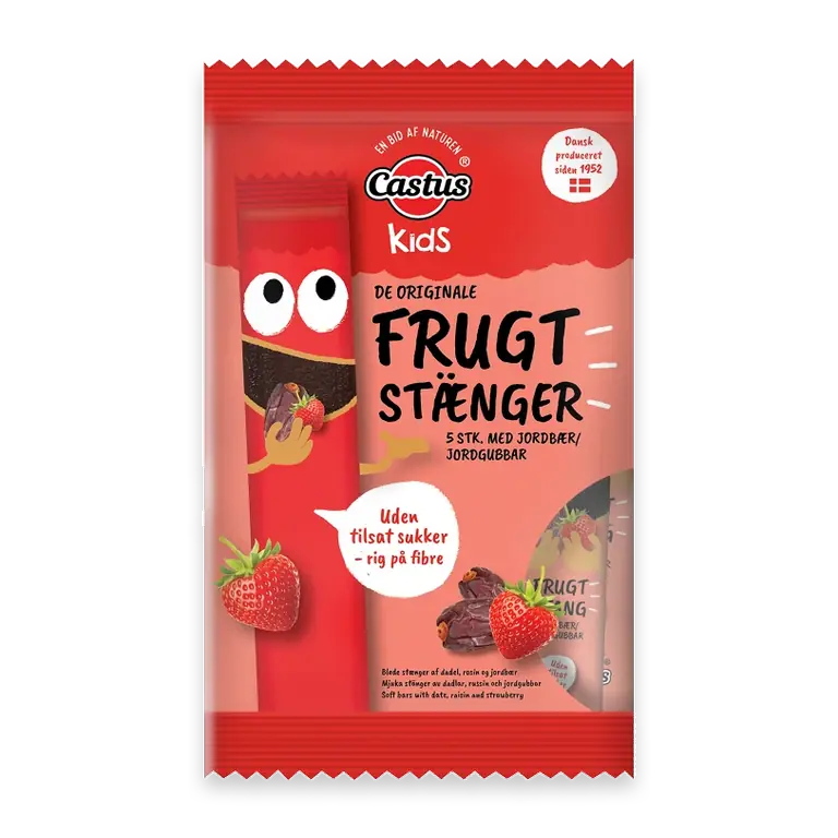 Fruktstång Jordgubb 5-p