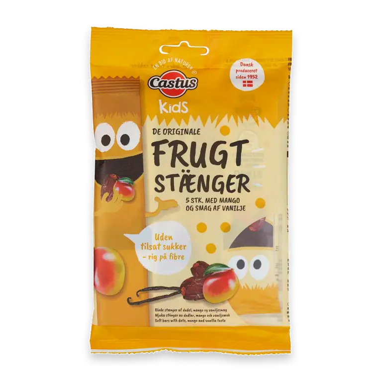 Fruktstång Mango & vanilj 5-pack