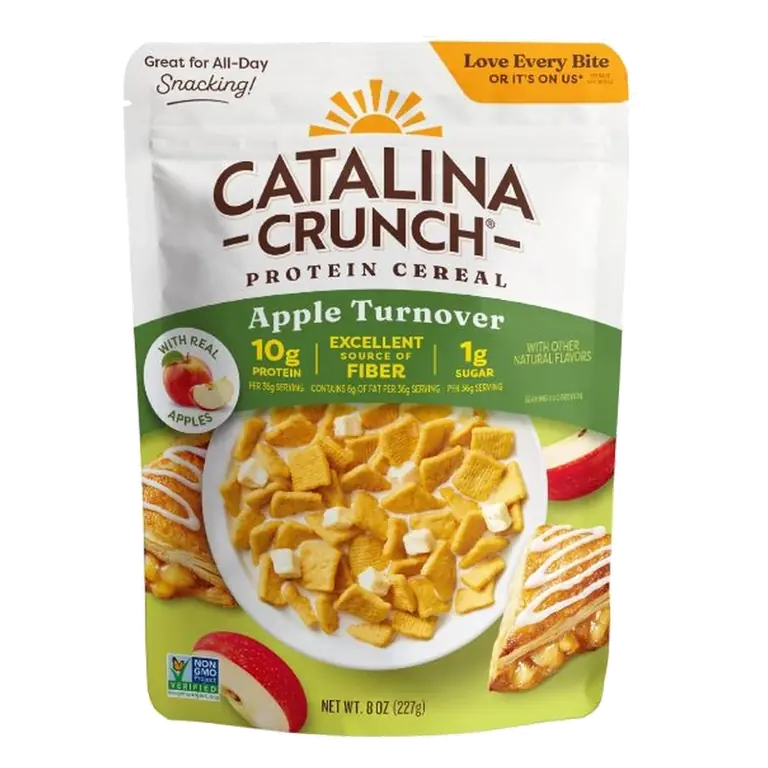 Catalina Crunch Apple Turnover Breakfast Cereal, 8oz