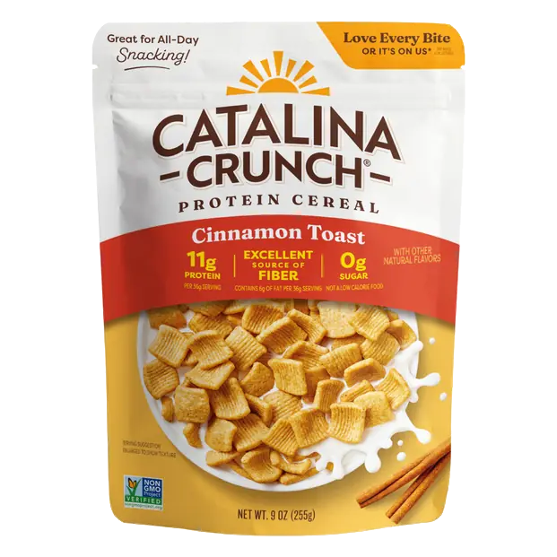 Gluten Free Keto Cinnamon Toast Protein Cereal