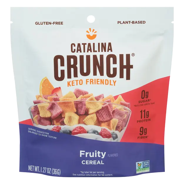Gluten Free Keto Fruity Protein Cereal