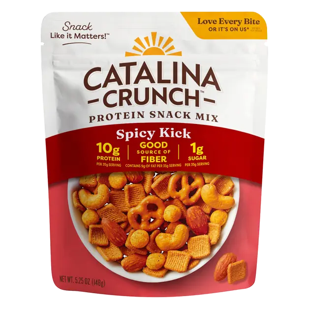 Keto Friendly Crunch Mix Spicy Kick Protein Snack