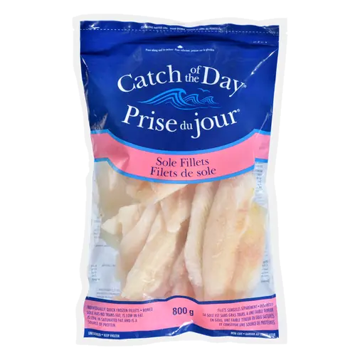 Frozen Sole Fillets 800 g