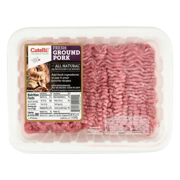 Catelli Bros Ground Pork Fresh