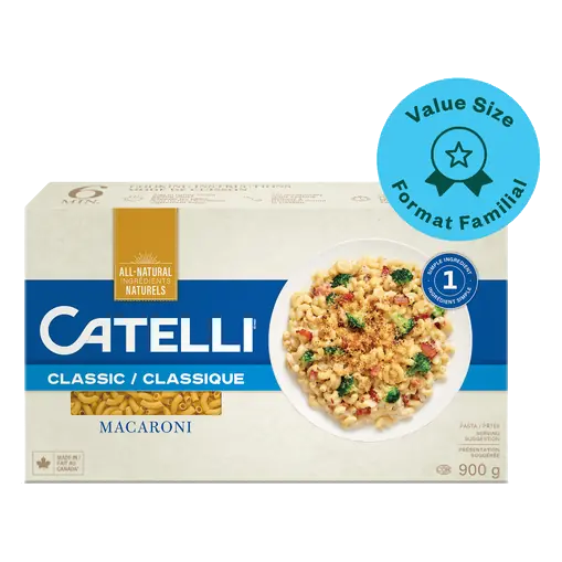 Pasta Macaroni Ready-Cut Value Size 900 g
