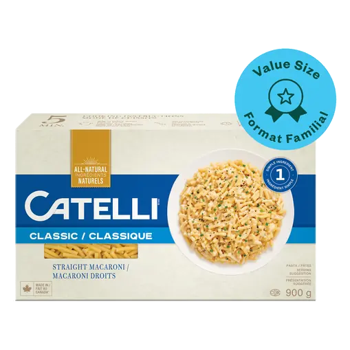 Pasta Macaroni Straight Cut 900 g