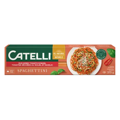 Pasta Spaghettini Sun-Dried Tomato & Basil 375 g