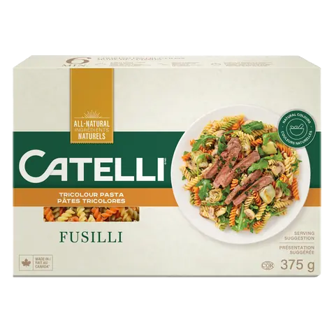 Pasta Tricolour Fusilli 375 g