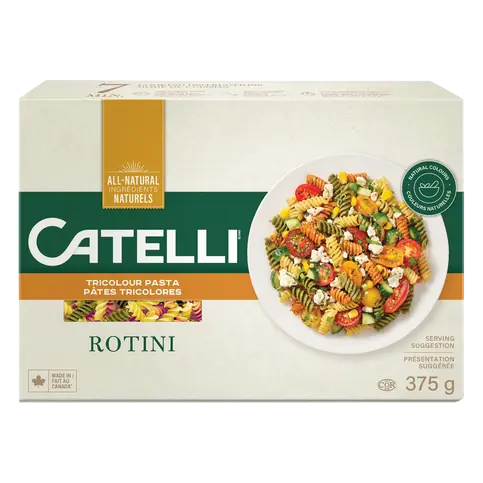Pasta Tricolour Rotini 375 g